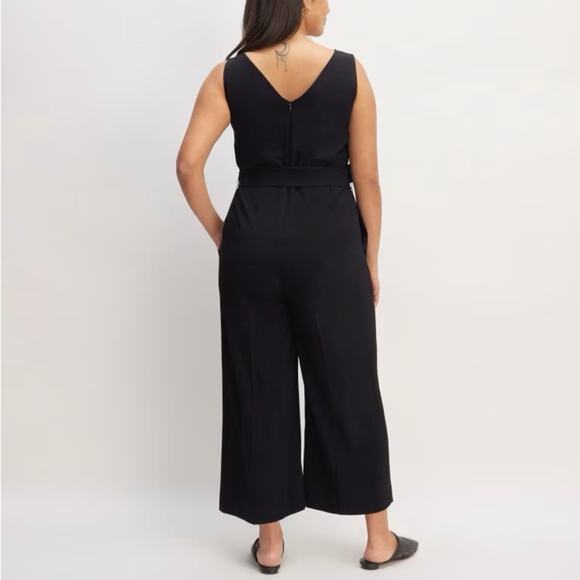Everlane The Ultimate Jumpsuit in black Size 12 NWOT - Picture 9 of 10